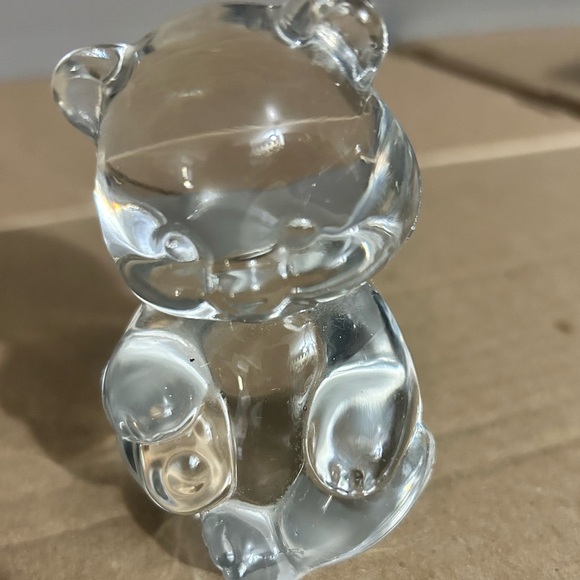 Other - Collectible lead Crystal bear probably from the 70s- no cracks or chips- prelove